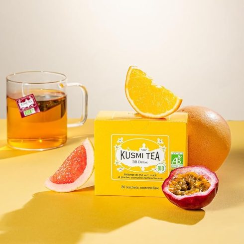 BB Detox Méregtelenítő tea 20 db muszlin Teafilter Kusmi Tea Bio
