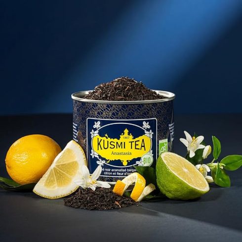 Fekete Tea Anastasia  20 db muszlin Teafilter  Kusmi Tea Bio