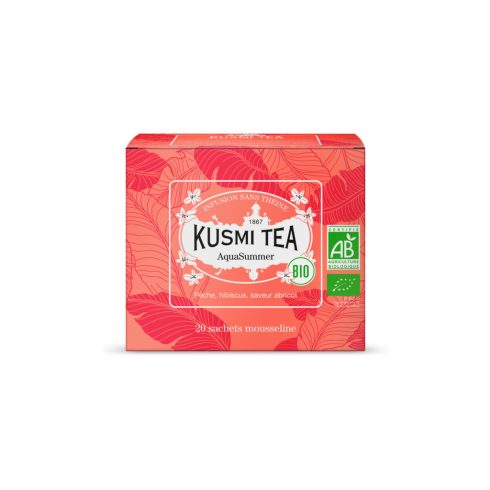 AquaSummer Gyümölcstes 20 db muszlinTeafilter Kusmi Tea Bio