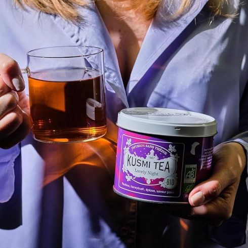 Rooibos Tea Lovely Night 20 db muszlin Teafilter Kusmi Tea Bio