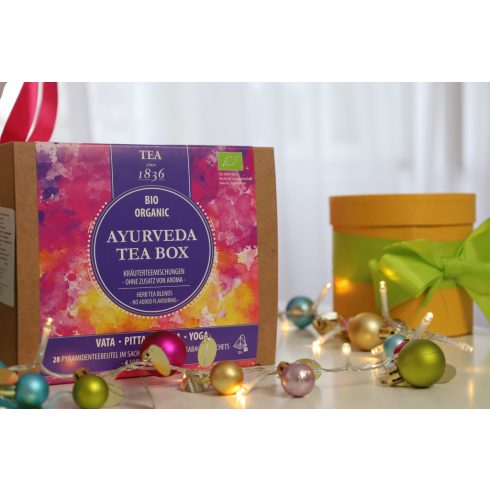 Ayurveda Tea Box - Filteres tea Ajándék szett BIO