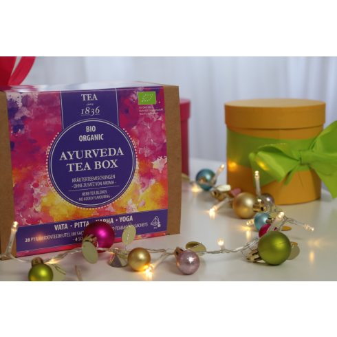 Ayurveda Tea Box - Filteres tea Ajándék szett BIO