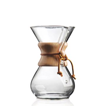 CHEMEX 6-8 CUP -  6 személyes Filterkávé készítő 