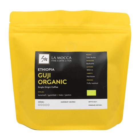 Ethiopia Guji Organic szemes kávé 300 gr