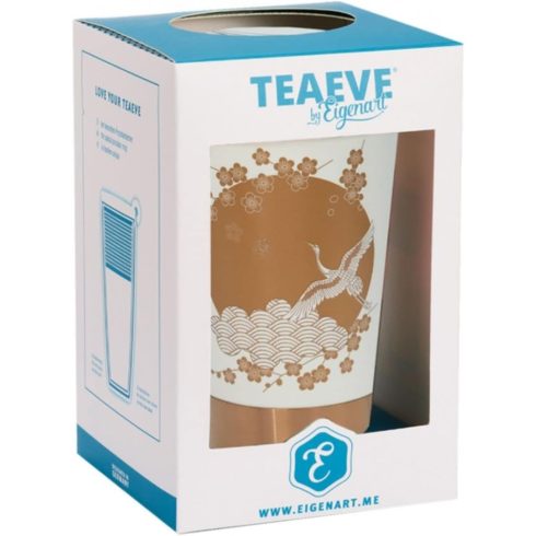 Eigenart Teaeve szűrős teás bögre - fehér