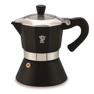 Pezzetti  kotyogós kávéfőző 3 személyes fekete