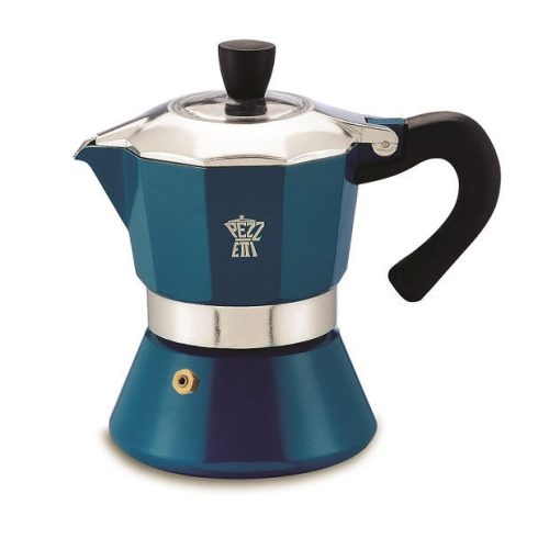 Pezzetti  kotyogós kávéfőző 3 személyes fekete