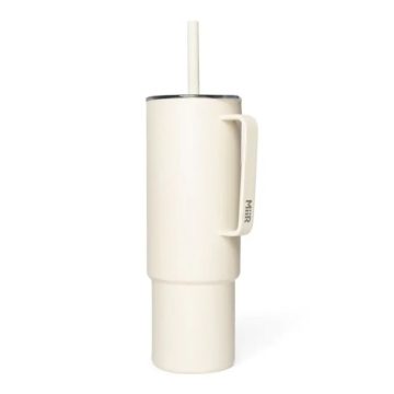   MIIR Travel Tumbler szívószálas  hőtartó bögre 960 ml -BÉZS